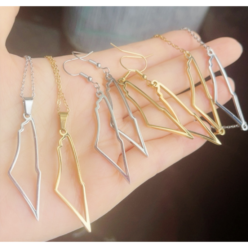 Palestine Jewelry Manufacturer - Wholesale Flag Map Pendant Bracelet Country