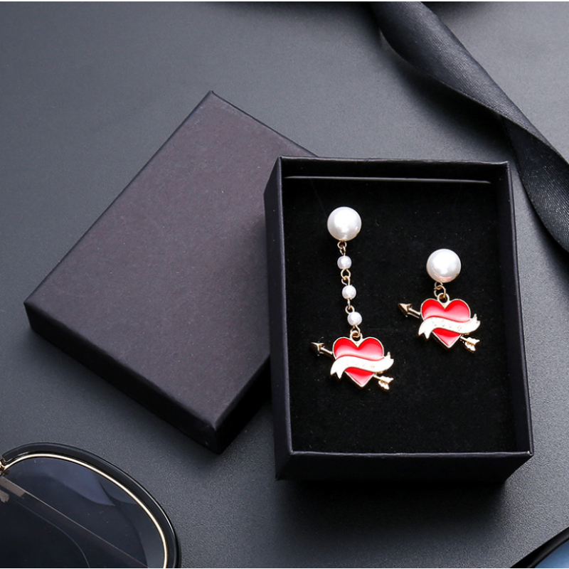 Jewelry Box Manufacturer - Luxury Black Paper Sponge Drawer Bracelet Bangle