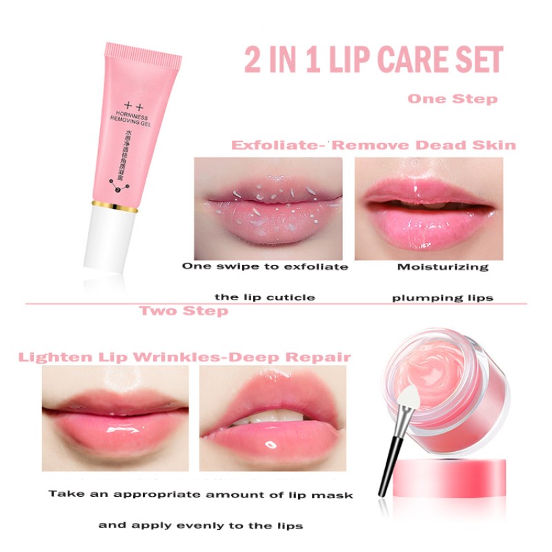 Lip Care Kit Supplier - Wholesale Exfoliating Lip Mask Set