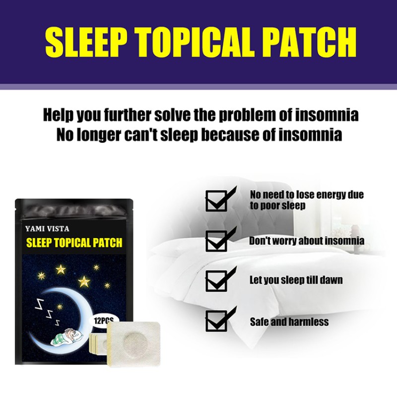 Sleeping Aid Patch Factory - Custom Natural Restorative Deep Sleep