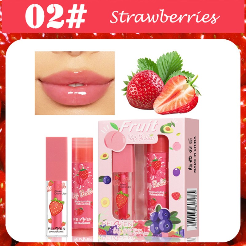 Lip Balm Supplier - ODM 2in1 Repair Lip Balm Set