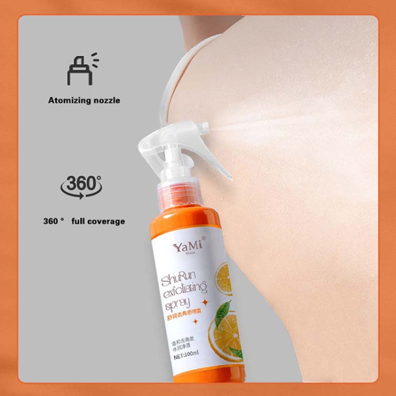 Foot Peeling Spray Supplier - Private Label Orange Foot Spray