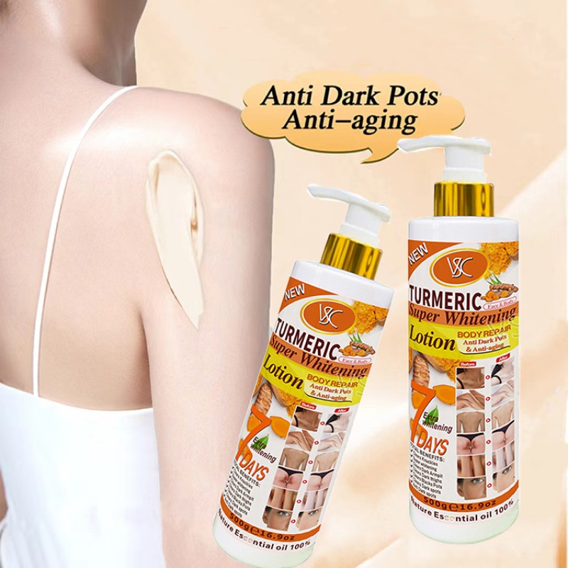 Body Lotion Factory - Custom Turmeric Brightening Lotion