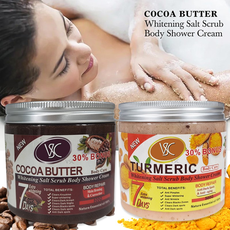 Body Scrub Supplier - Custom Coffee Turmeric Whitening Scrub