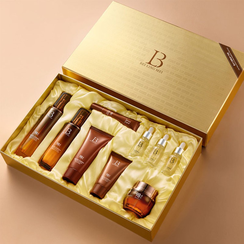 Skin Care Gift Box Supplier - Private Label 24k Gold Gift Set