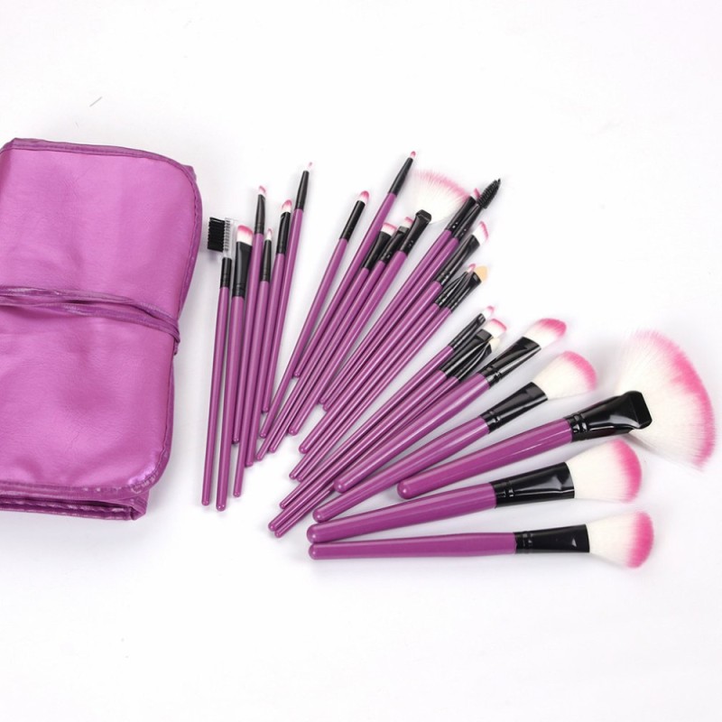 Makeup Brushes Set Factory - 24Pcs Foundation Eyeshadow Lip Brush Set