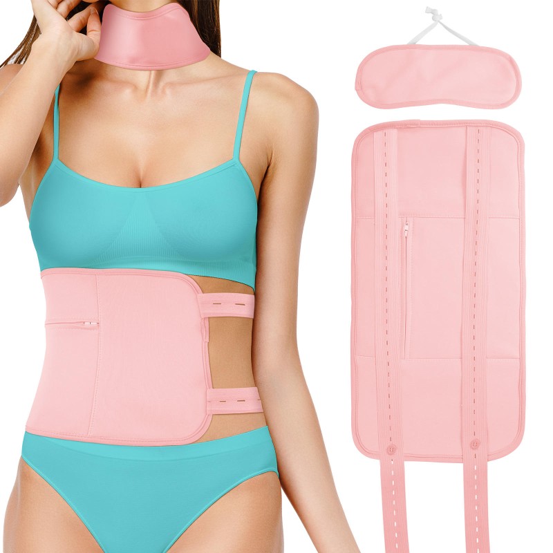 Castor Oil Packs Kit Manufacturer - OEM 4 Colors Reusable Organic Wrap