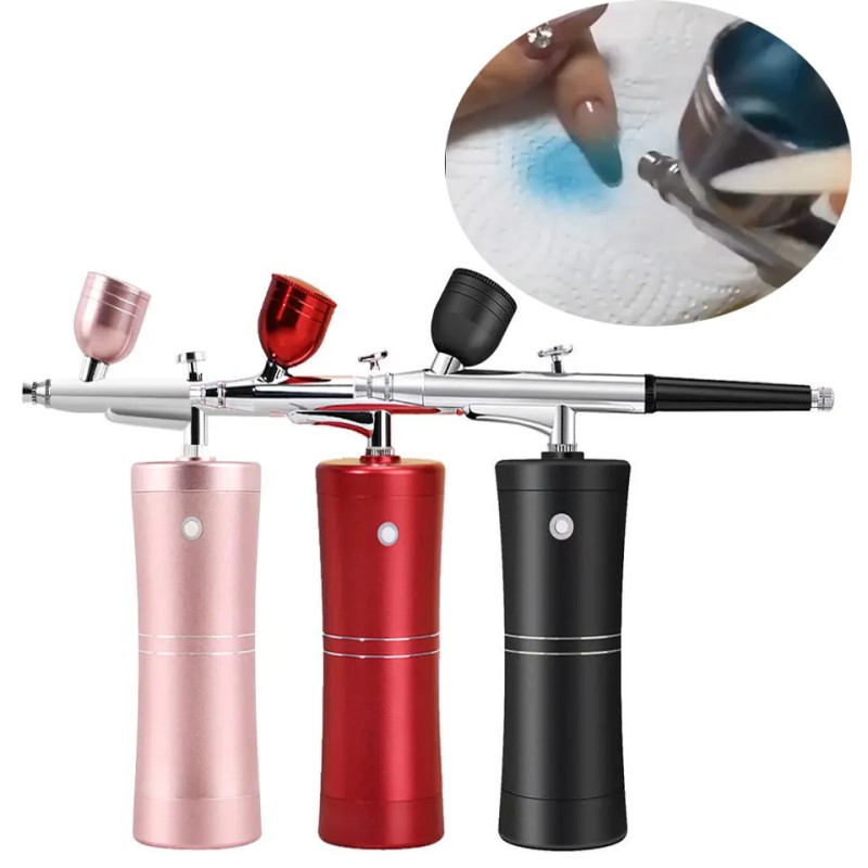 Airbrush Compressor Kit Supplier - Rechargeable Air Brush Sprayer Hydrating Machine