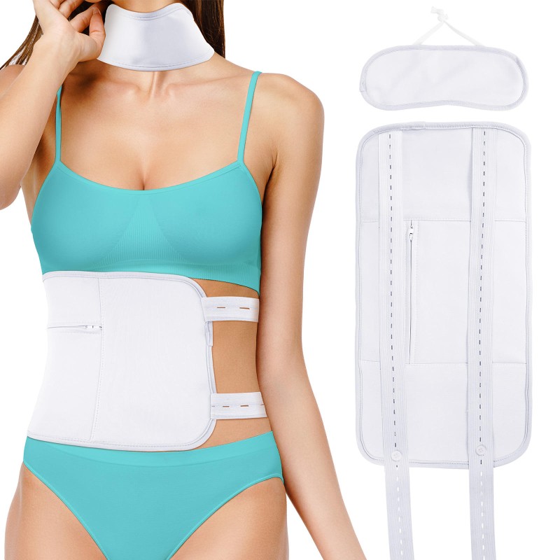 Castor Oil Packs Kit Manufacturer - OEM 4 Colors Reusable Organic Wrap