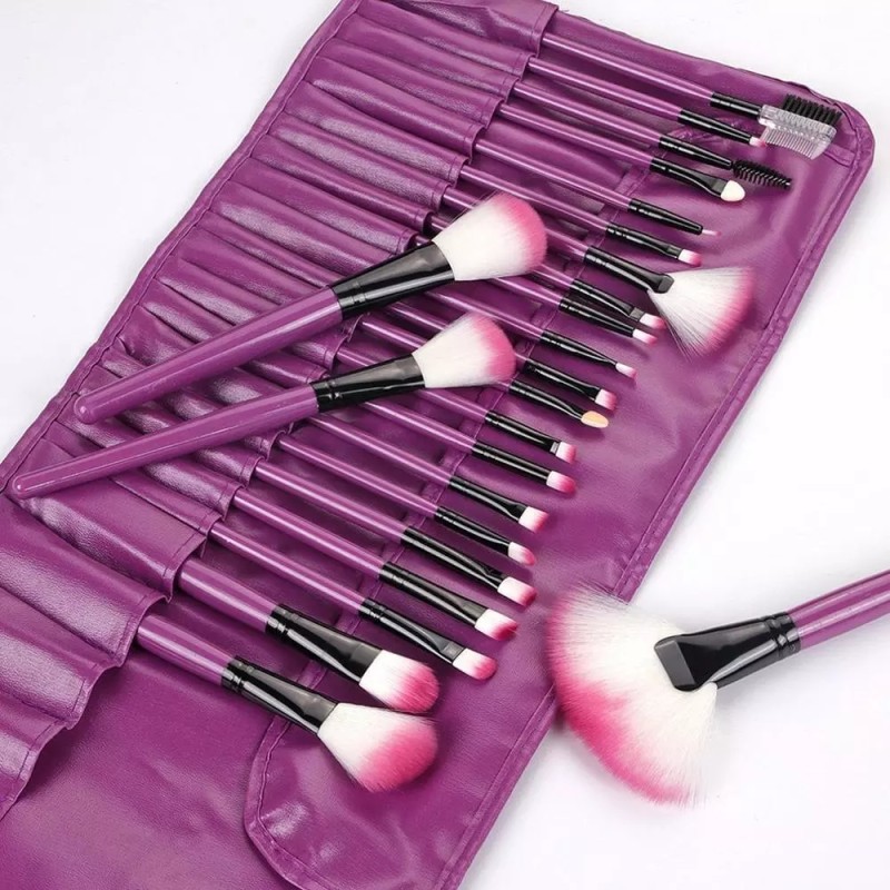 Makeup Brushes Set Factory - 24Pcs Foundation Eyeshadow Lip Brush Set