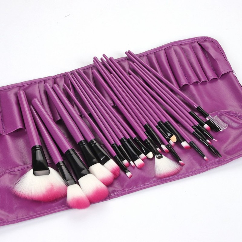 Makeup Brushes Set Factory - 24Pcs Foundation Eyeshadow Lip Brush Set