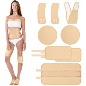 Castor Oil Packs Kit Supplier - 3Pcs Reusable Waist Liver Detox Compress