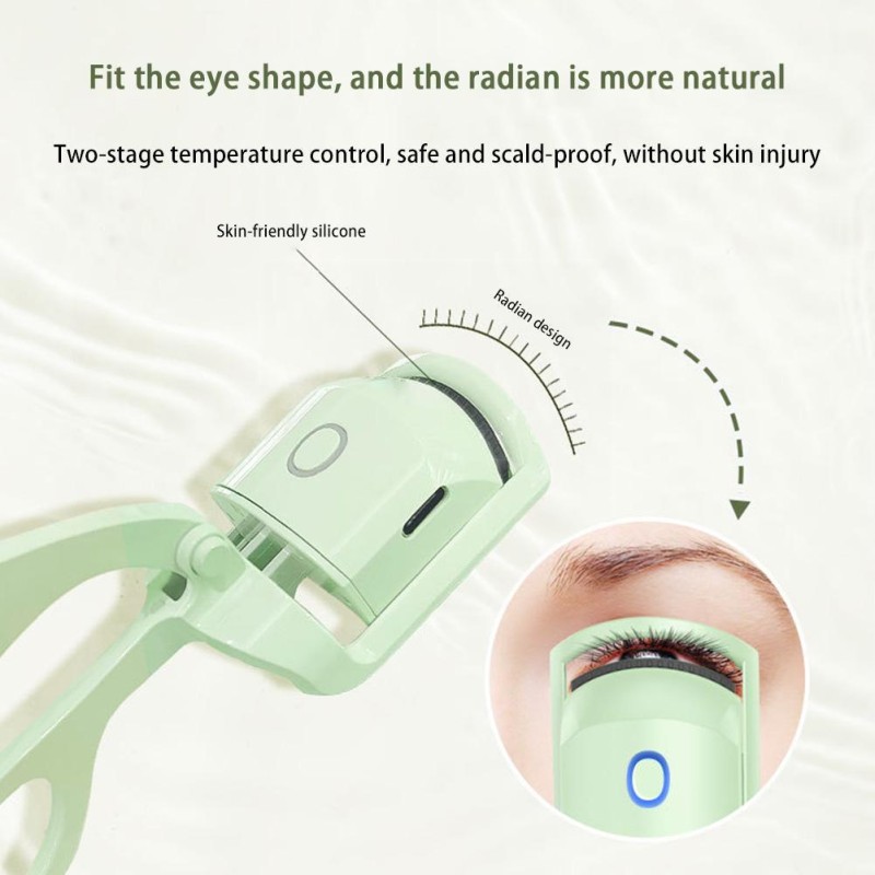 Heated Eyelash Curler Factory - OEM USB Rechargeable Electric Eyelash Curler