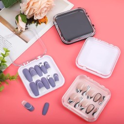 Nail Display Storage Box Supplier - Artificial Nail Packaging Box Organizer