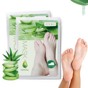 Foot Mask Factory - Aloe Vera Exfoliating Private Label