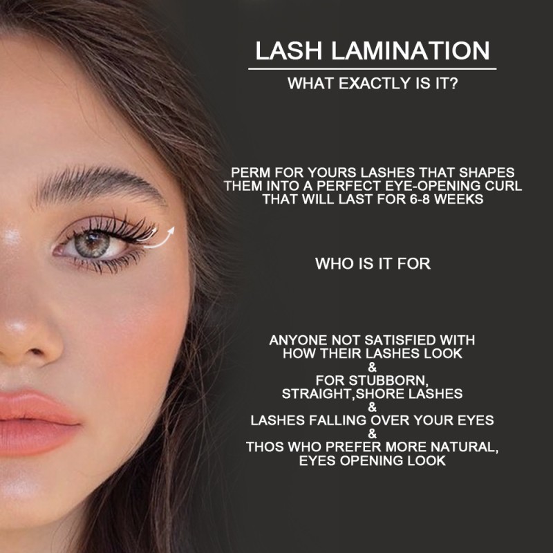 Eyelash Lift Kit Factory - 2 in 1 Eyebrow Eyelash Lift