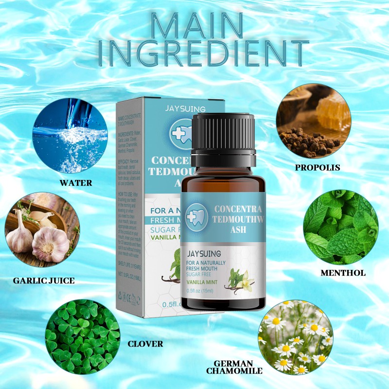 Mouthwash Supplier - Travel Size Vanilla Mint 15ml