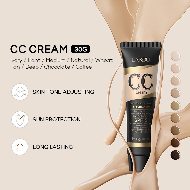 CC Cream Factory - SPF 15 Long Lasting Foundation 30g