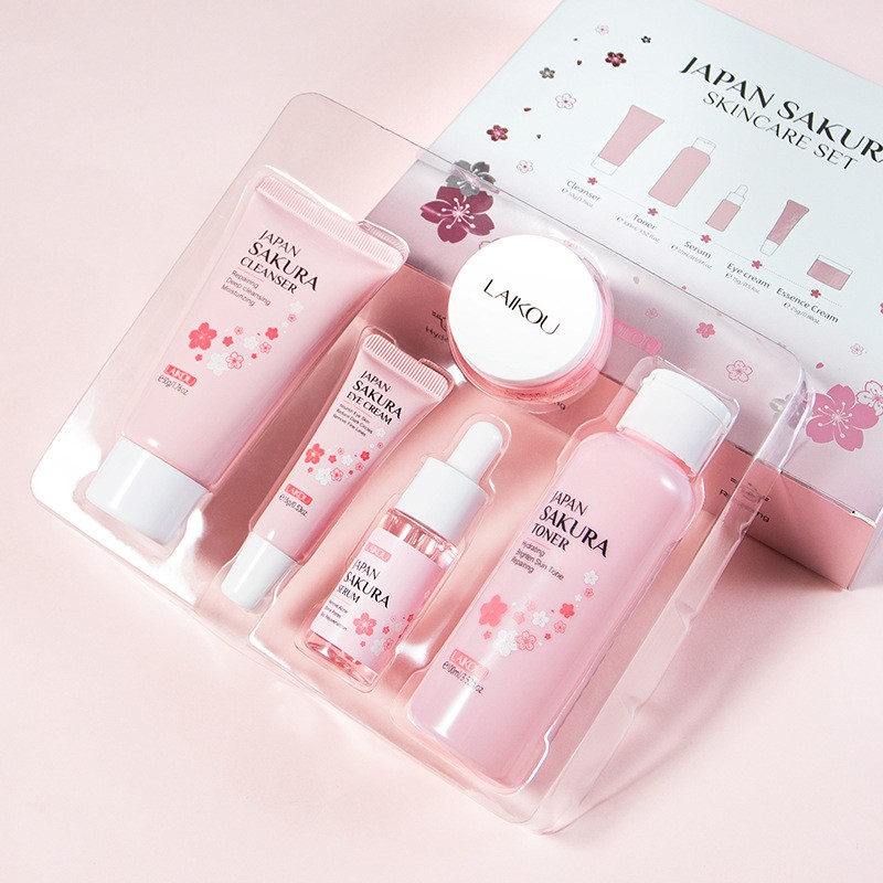 Skin Care Set Factory - Japan Sakura Rejuvinating Organic