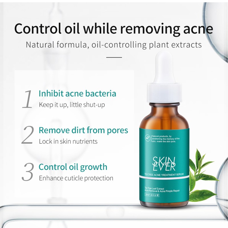 Face Serum Supplier - Tea Tree Acne Treatment Oil Control