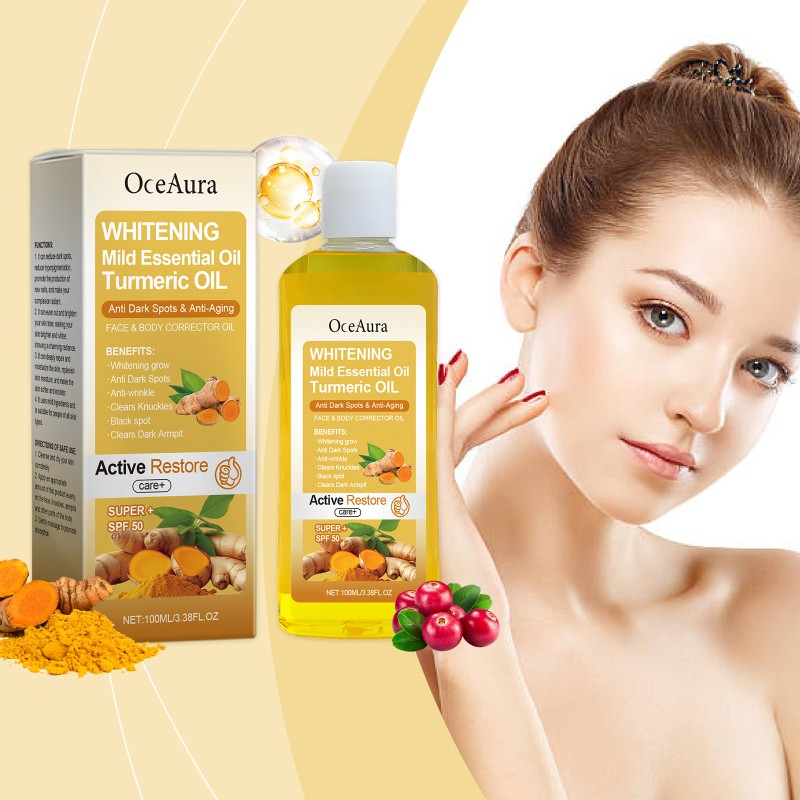 Body Oil Manufacturer - Turmeric Whitening Fade Dark Spots