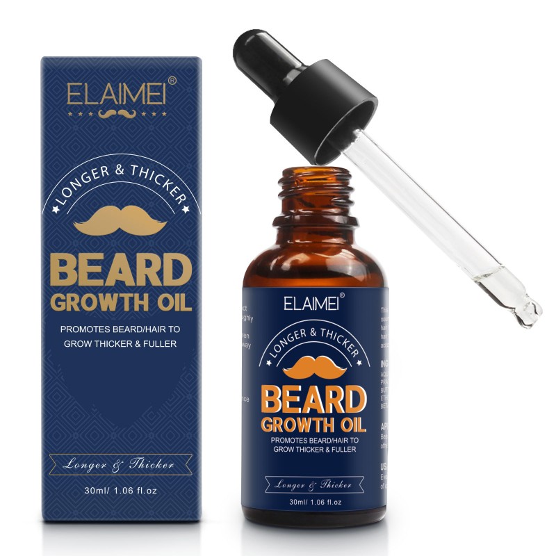 Beard Oil Factory - Men Beard Growth 30ml Effective