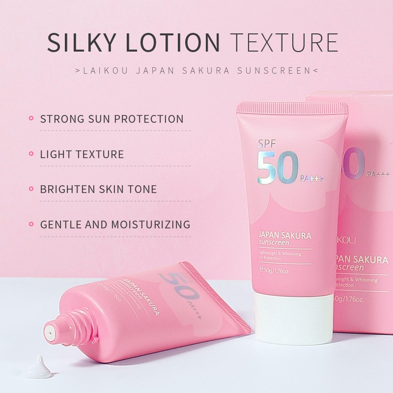 Sunscreen Factory - Sakura Lightweight Whitening 50g