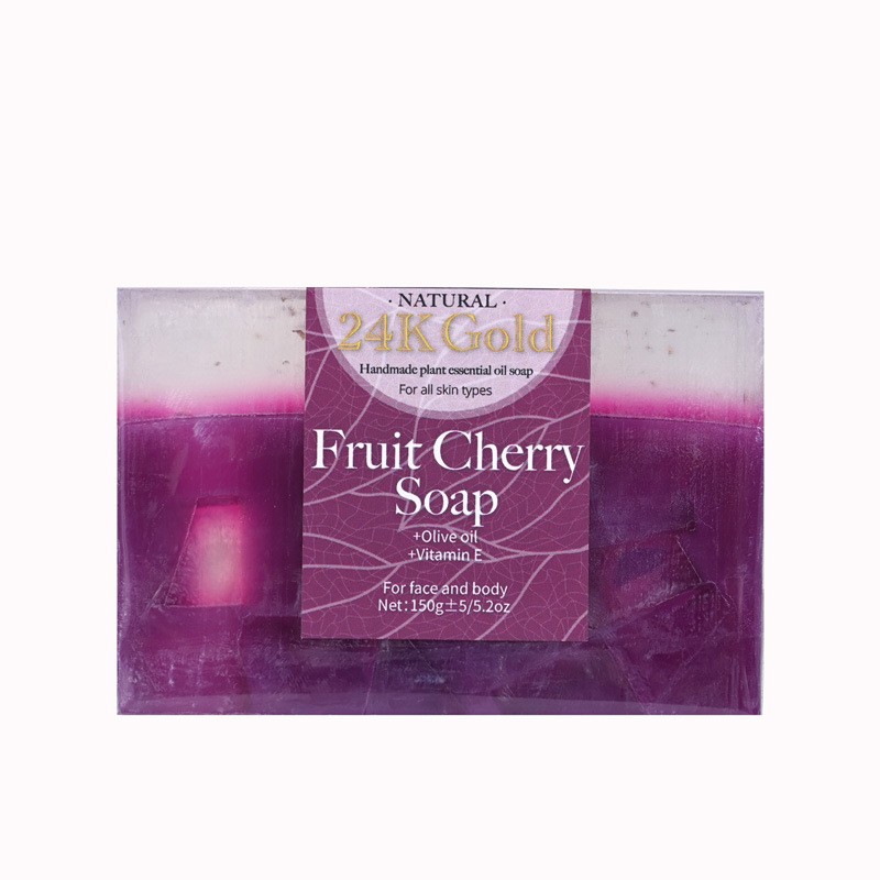 Whitening Soap Manufacturer - 24K Cherry Gold Olive Oil 150g