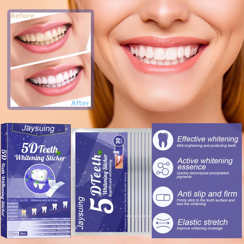 Teeth Whitening Strips Manufacturer - Wholesale 5D Stain Removal