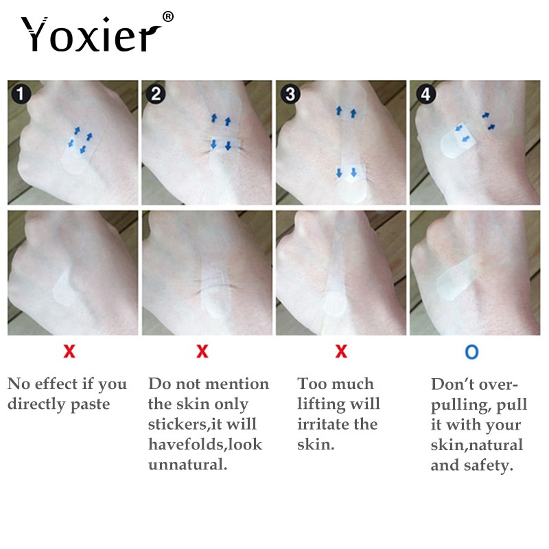 Face Lift Stickers Factory - V Shape Invisible Tape Thin