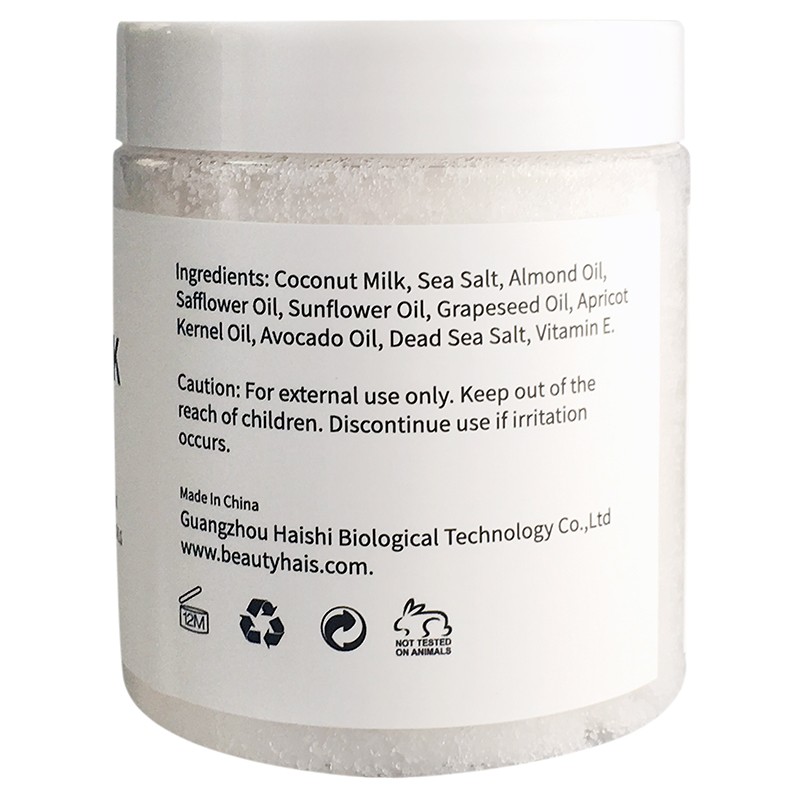 Face Body Scrub Manufacturer - Natural Coconut Milk Exfoliating