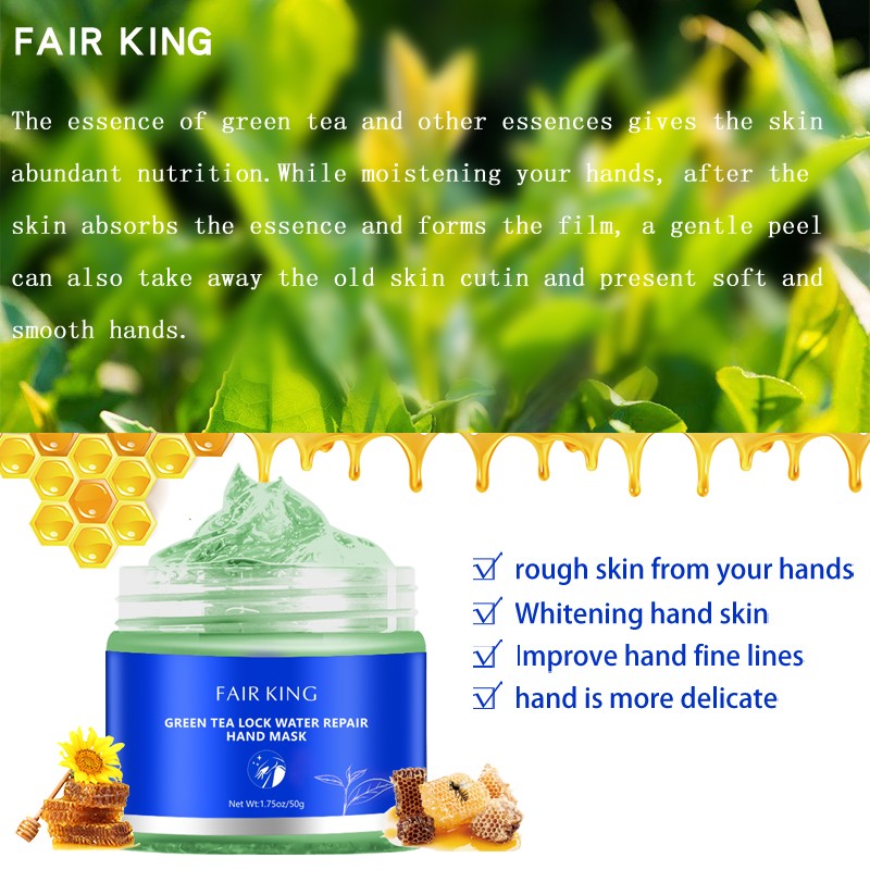 Hand Wax Mask Supplier - Green Tea Moisturizing Nourishing