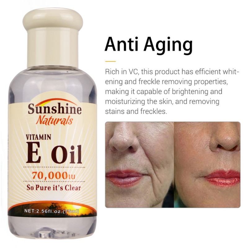 Vitamin E Oil Supplier - 70000IU Anti Aging Natural