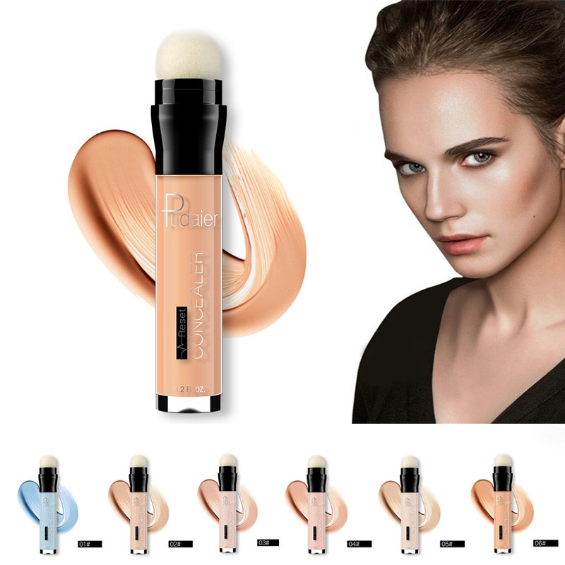 Color Corrector Factory - 6 Colors Concealer Brighten Moisturizing