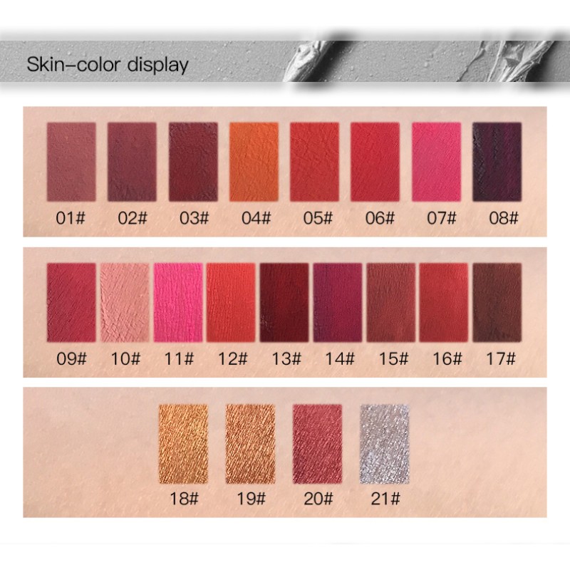 Lip Tint Factory - 21Colors Waterproof Long Lasting