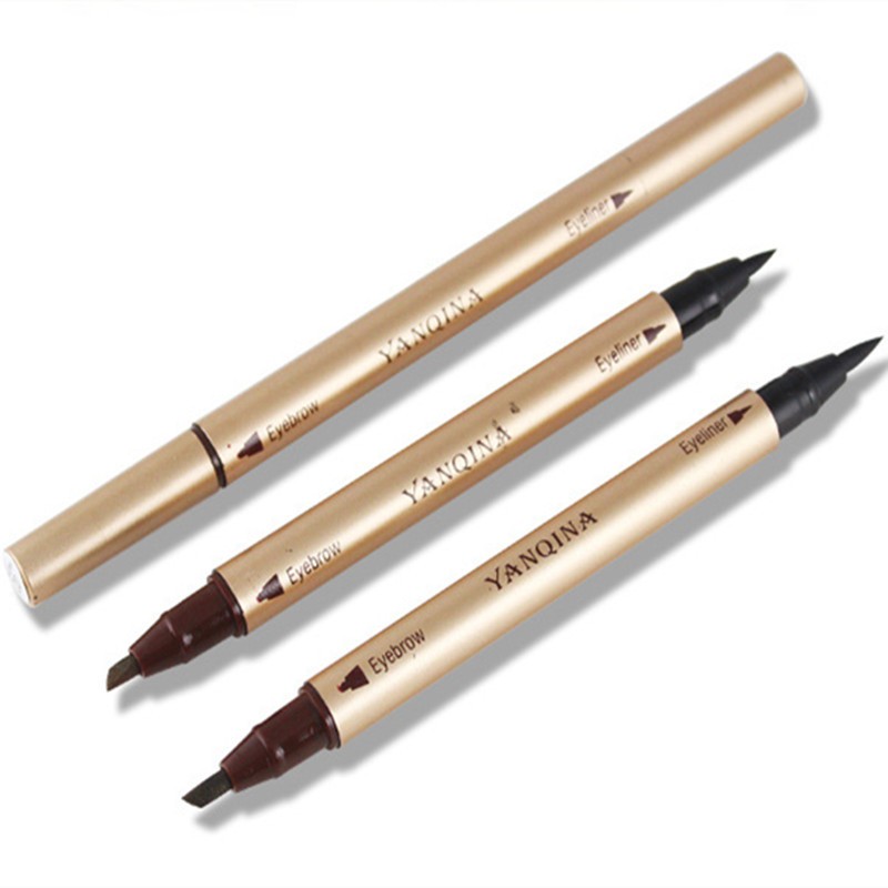 Eyeliner Eyebrow Pencil Supplier - 2 in 1 Waterproof Big Eyes