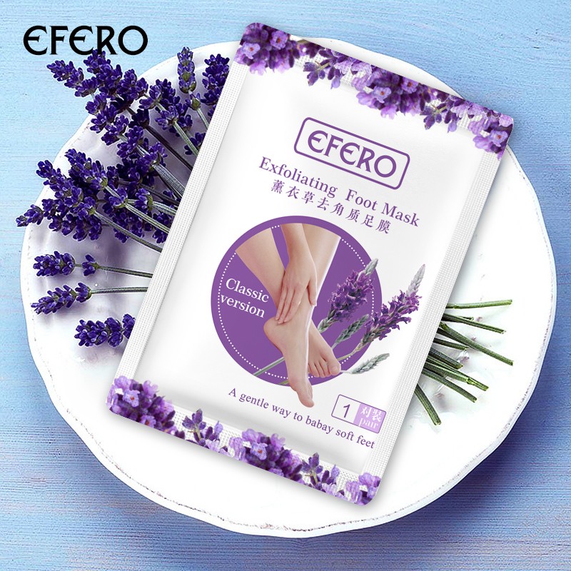 Foot Mask Supplier - Organic Lavender Exfoliating Socks