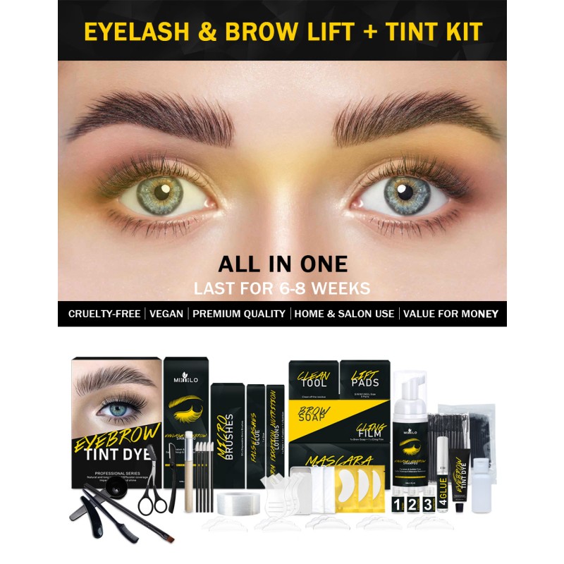 Eyelash Brow Lift Set Manufacturer - Perm Tint Dye Kit Complete