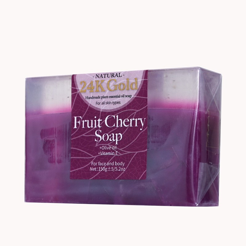 Whitening Soap Manufacturer - 24K Cherry Gold Olive Oil 150g