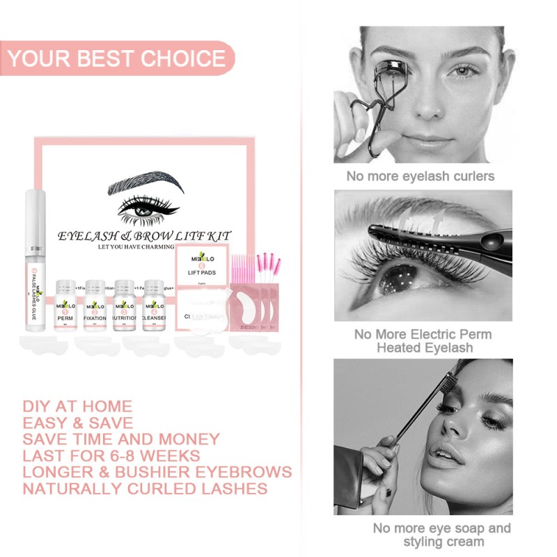 Eyelash Lift Kit Factory - 2 in 1 Eyebrow Eyelash Lift