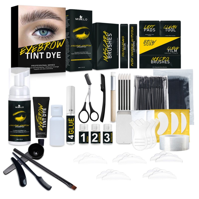 Eyelash Brow Lift Set Manufacturer - Perm Tint Dye Kit Complete