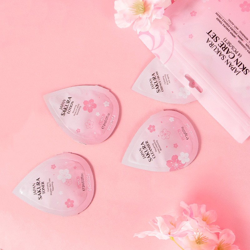 Skin Care Set Manufacturer - Travel Mini Size Sakura Set
