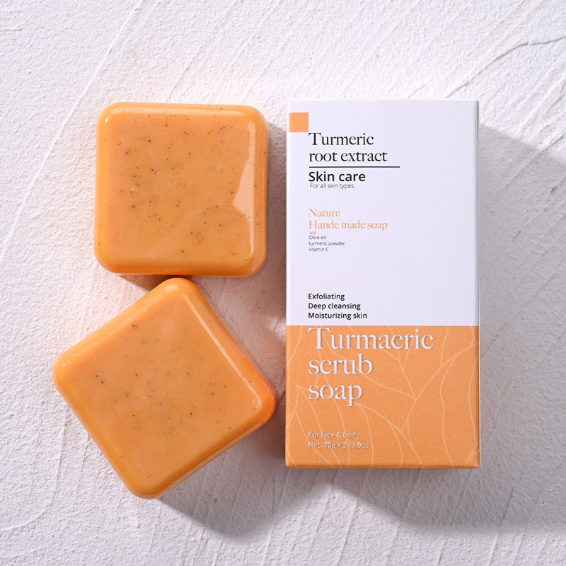 Turmeric Soap Supplier - Vitamin C Exfoliating Brightening 2pcs