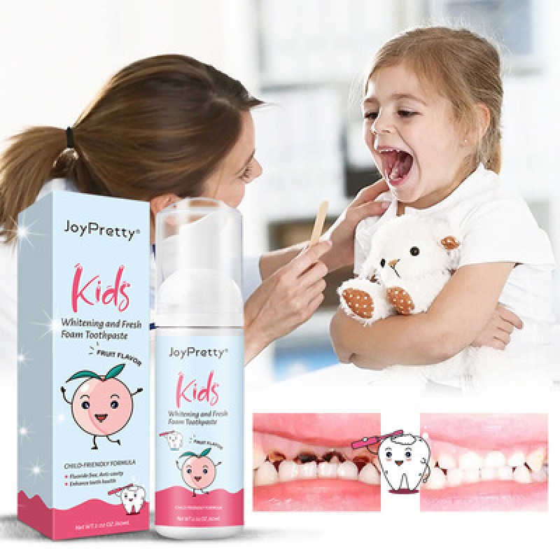 Toothpaste Foam Supplier - Fruit Flavors Kids Oral 60ml