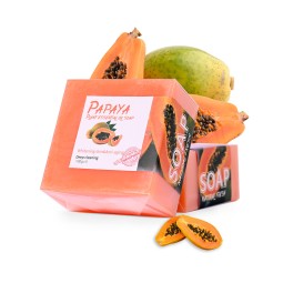 Papaya Whitening Soap Factory - Private Label Anti Aging 100g