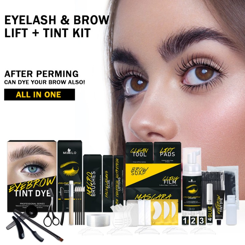 Eyelash Brow Lift Set Manufacturer - Perm Tint Dye Kit Complete