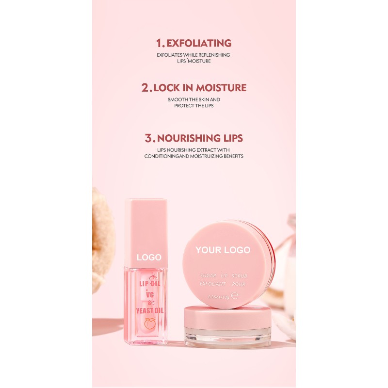 Lip Care Set Manufacturer - Balm Scrub Trio