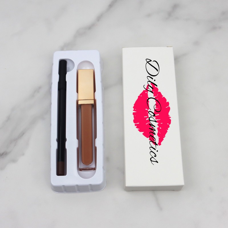 Lipliner Set Manufacturer - 2in1 Brown Lip Set