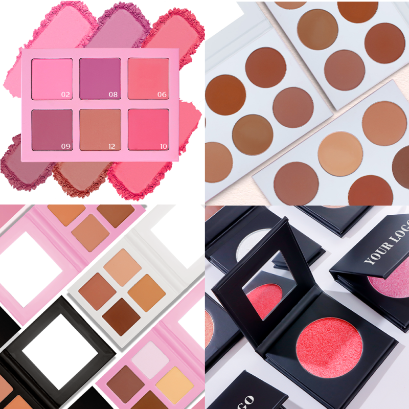 Contour Palette Supplier - Pressed Powder Blush Palette