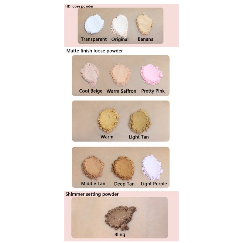 Setting Powder Factory - OEM Vegan Loose Powder
